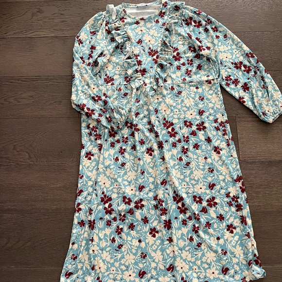 Zara Ruffle dress SZ Medium - Picture 10 of 11